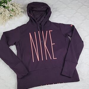 ‎NIKE Dri-Fit Eggplant Purple Hoodie [SIZE SMALL]